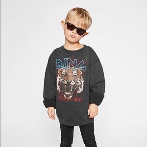 Anine Bing Kids Tiger Sweatshirt